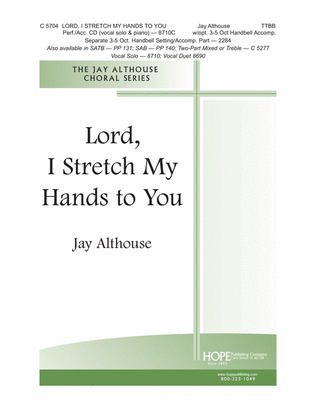 Book cover for Lord, I Stretch My Hands to You