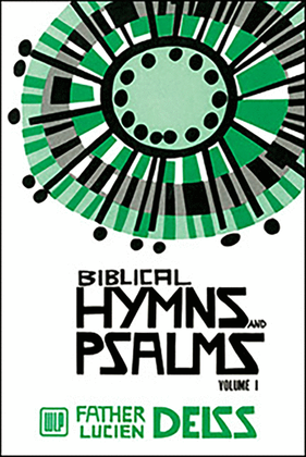 Book cover for Biblical Hymns and Psalms Vol. 1 Organ Accompaniment