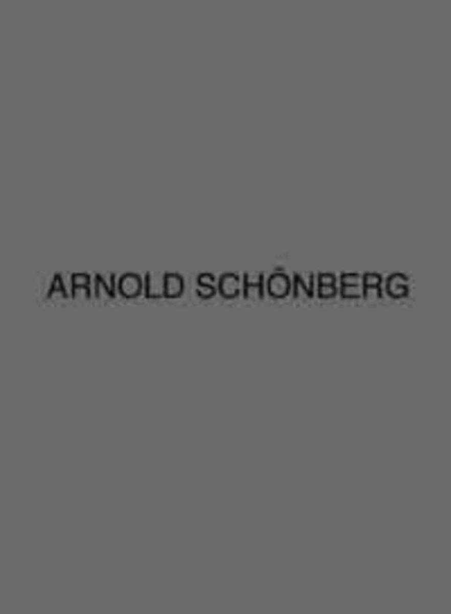 Schoenberg Complete Works Ser B3/6 Erwartung Op. 17 Monodram Voc/pno Score