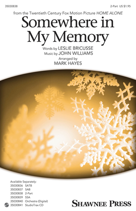 Book cover for Somewhere in My Memory