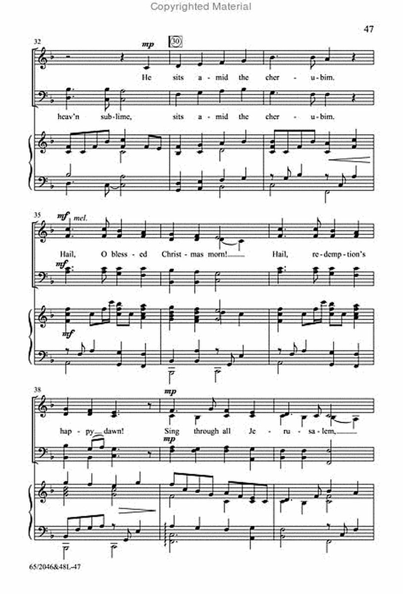 Behold the Star! - SATB Score with Performance CD image number null