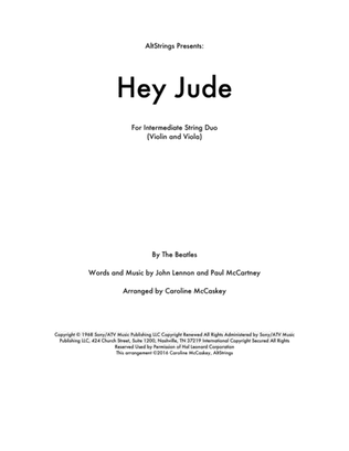 Book cover for Hey Jude