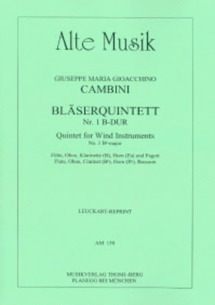 Blasserquintett Nr. 1