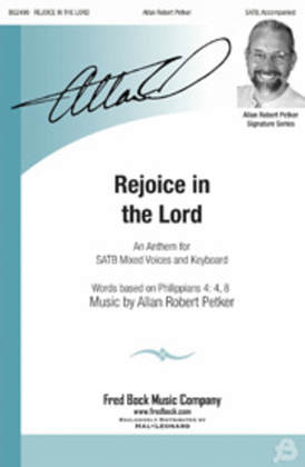 Book cover for Rejoice in the Lord