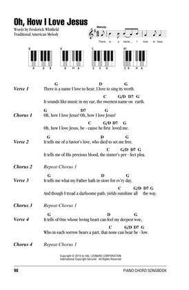 Book cover for Oh, How I Love Jesus (O How I Love Jesus)