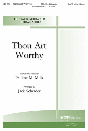 Book cover for Thou Art Worthy