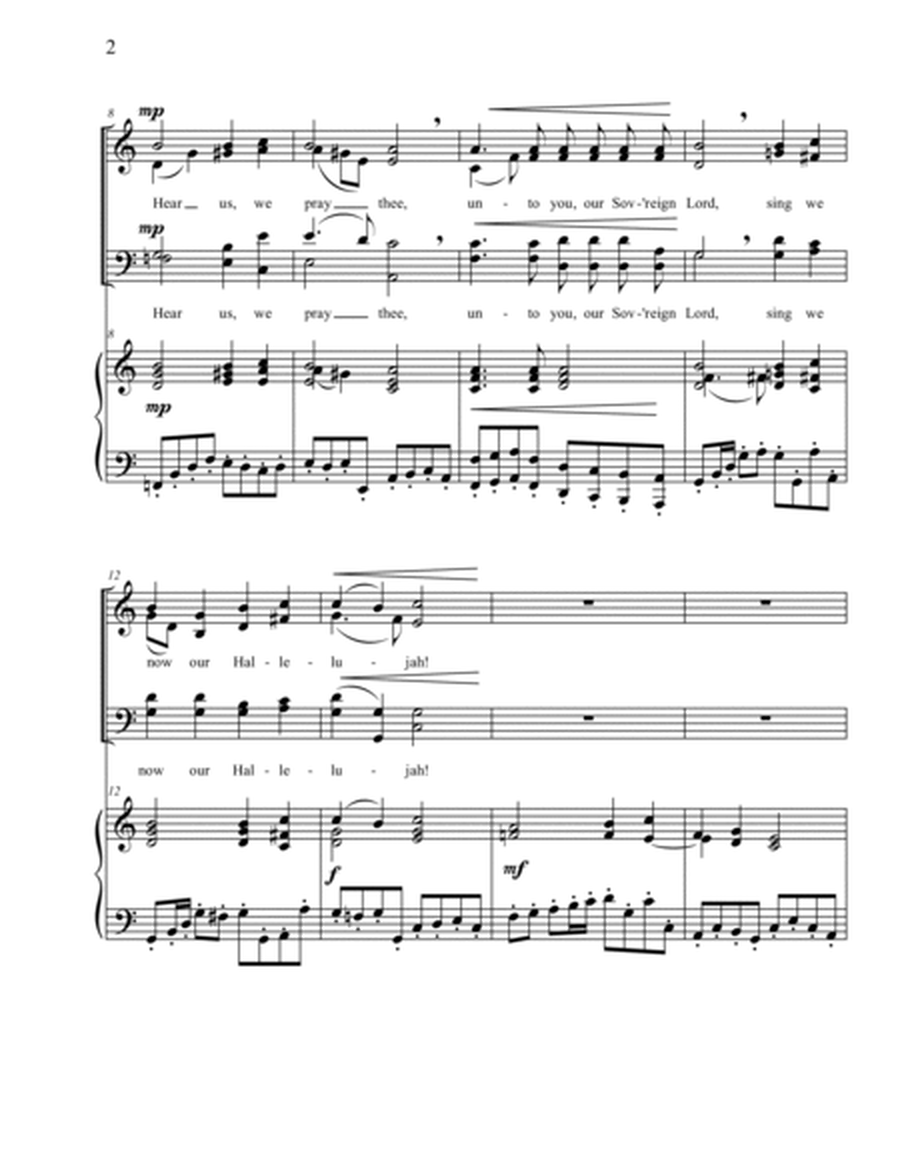 The Great Hallelujah (SATB) image number null