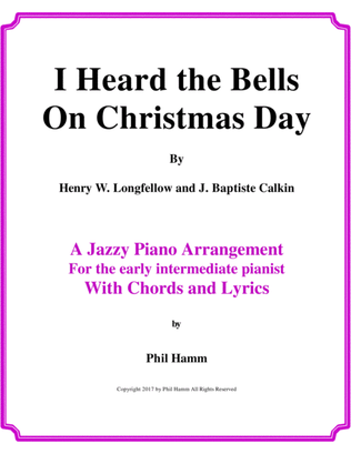 Book cover for I Heard the Bells On Christmas Day