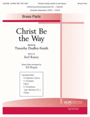 Book cover for Christ Be the Way