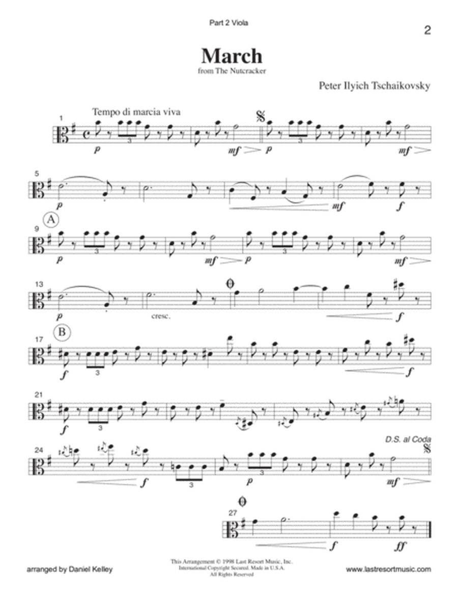 March from the Nutcracker for Piano Trio (Violin, Cello & Piano)