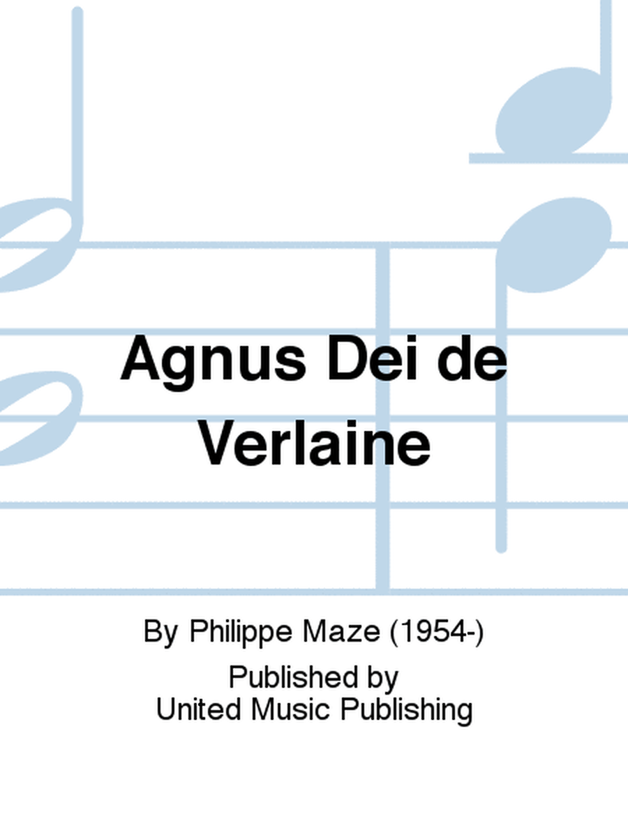 Agnus Dei de Verlaine