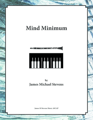 Book cover for Mind Minimum - Clarinet & Piano