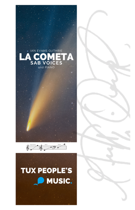 Book cover for La cometa