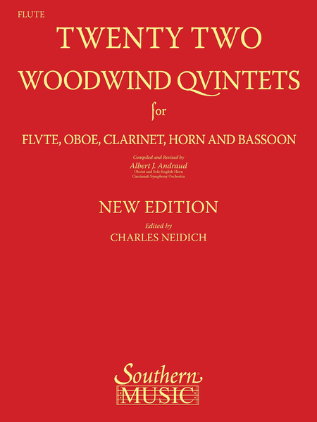 Twenty-two ( 22) Woodwind Quintets