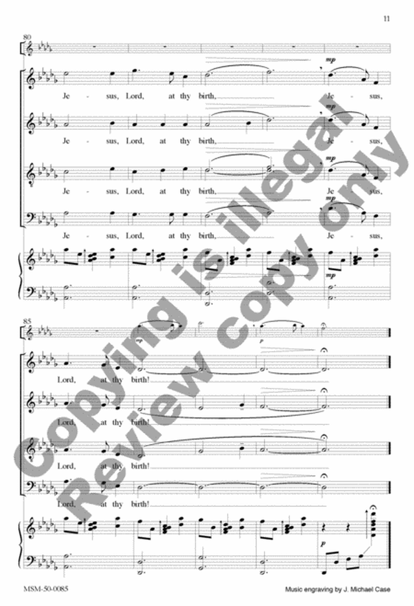 Silent Night (Choral Score) image number null