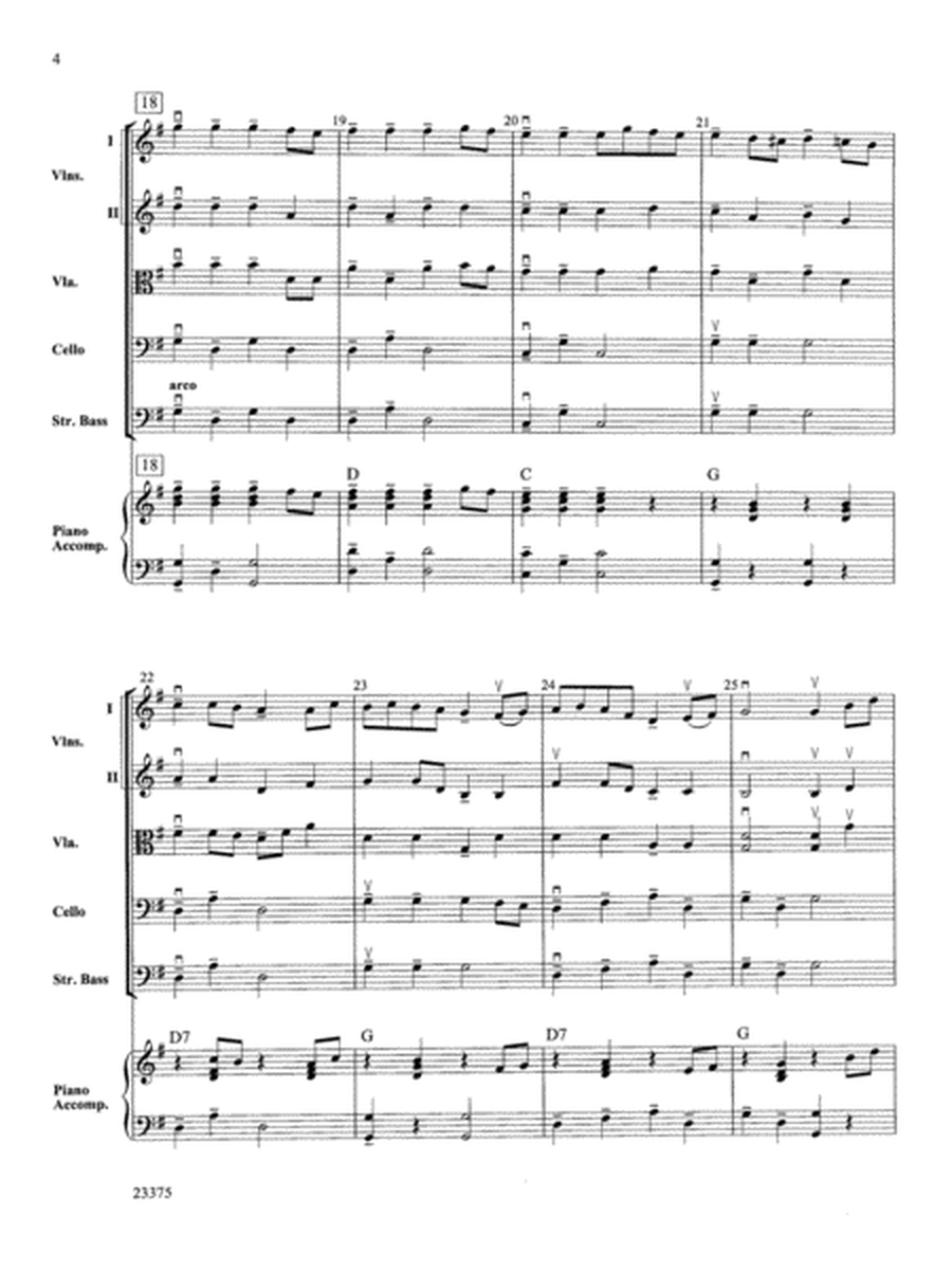 Scandanavian Fiddle Suite: Score