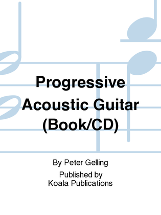 Book cover for Progressive Acoustic Guitar (Book/CD)