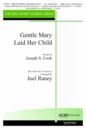 Book cover for Gentle Mary Laid Her Child