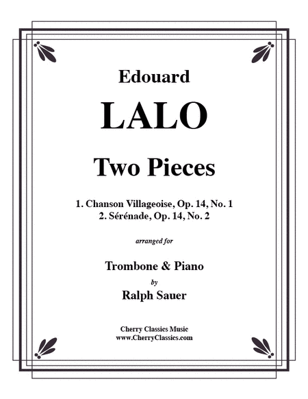 Two Pieces for Trombone & Piano