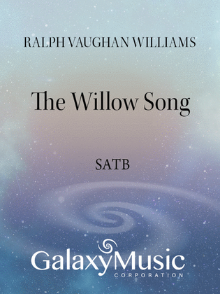 Book cover for The Willow Song from Three Elizabethan Partsongs