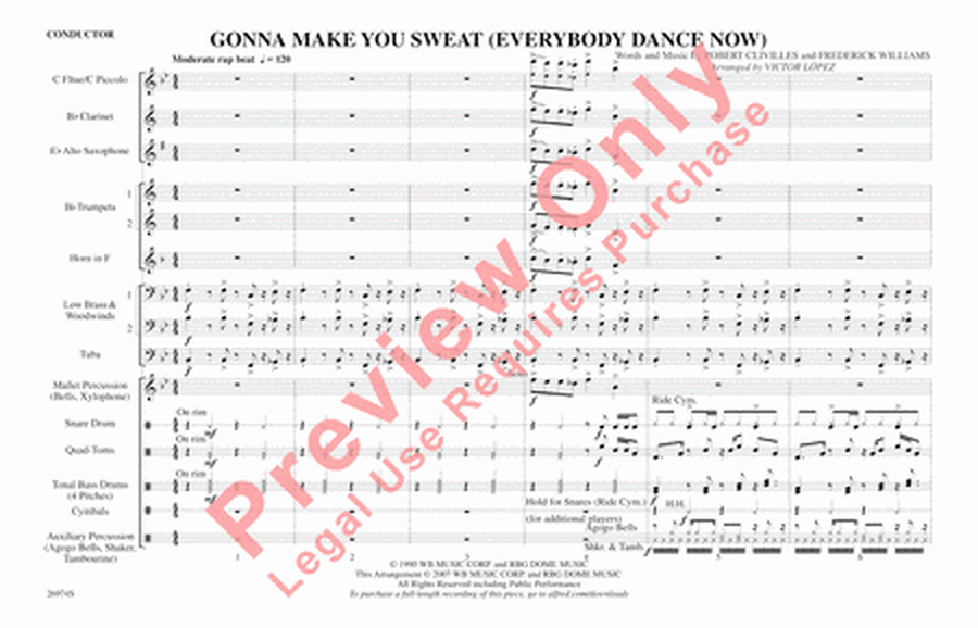 Gonna Make You Sweat (Everybody Dance Now) image number null