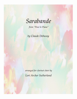 Book cover for Sarabande (from Pour le Piano)