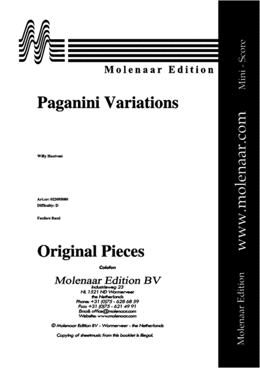 Paganini Variations image number null