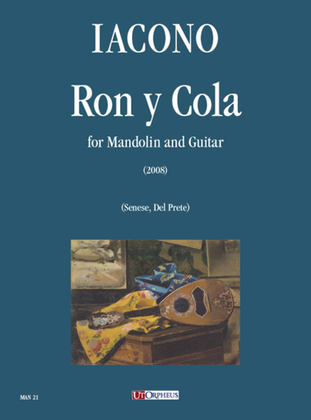 Book cover for Ron y Cola for Mandolin and Guitar (2008)