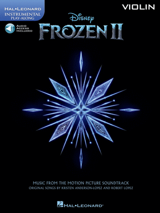 Book cover for Frozen 2 Violin Play-Along