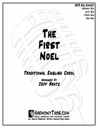 Book cover for The First Noel (SATB Sax Quartet)