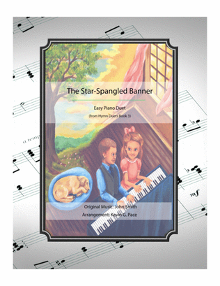 Book cover for The Star-Spangled Banner - easy piano duet