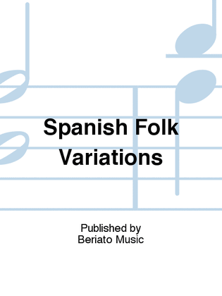 Book cover for Spanish Folk Variations