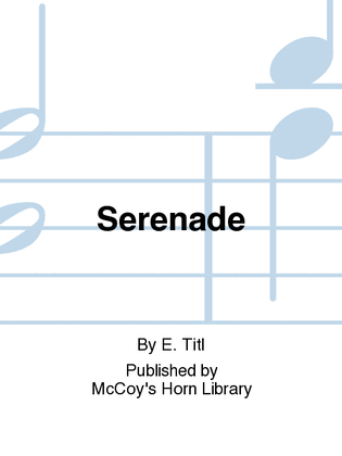 Book cover for Serenade