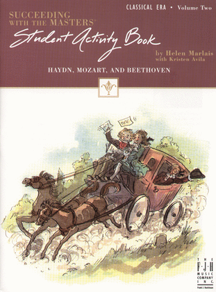 Book cover for Succeeding with the Masters, Student Activity Book, Classical Era, Volume Two