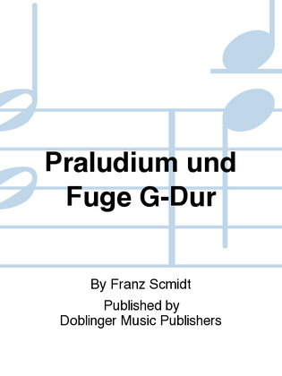 Book cover for Praludium und Fuge G-Dur