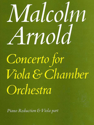 Book cover for Concerto for Viola