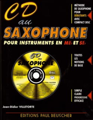Book cover for CD Au Saxophone