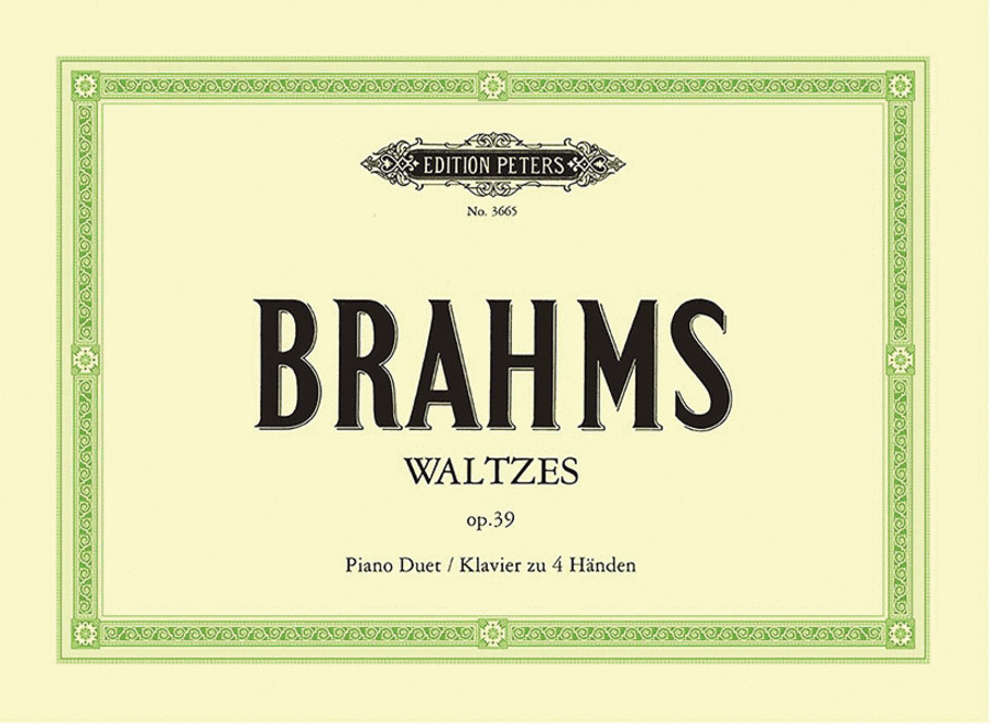 Johannes Brahms: Waltzes, Op. 39