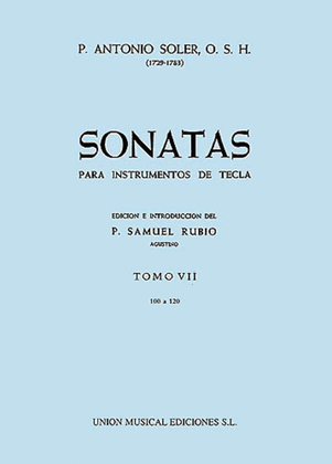 Book cover for Sonatas - Volume 7