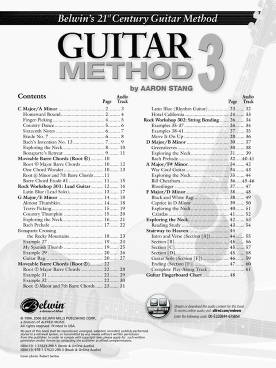 Belwin's 21st Century Guitar Method 3