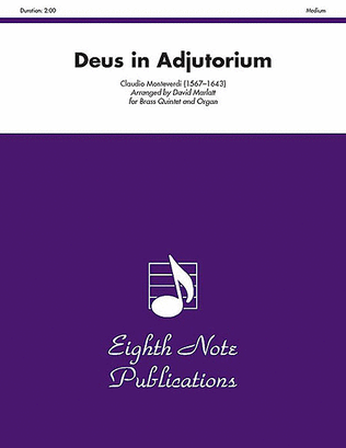 Book cover for Deus in Adjutorium