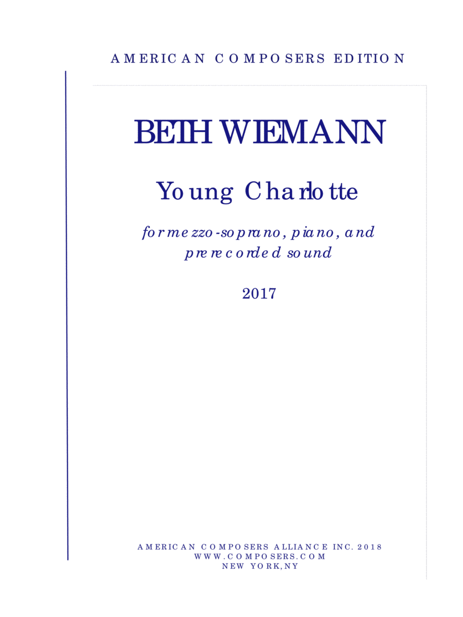 [Wiemann] Young Charlotte