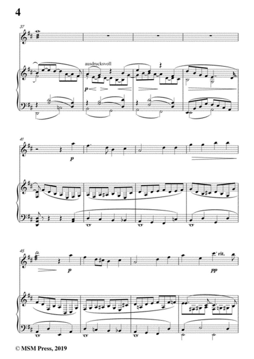 Wolf-Wiegenlied, for Violin and Piano image number null