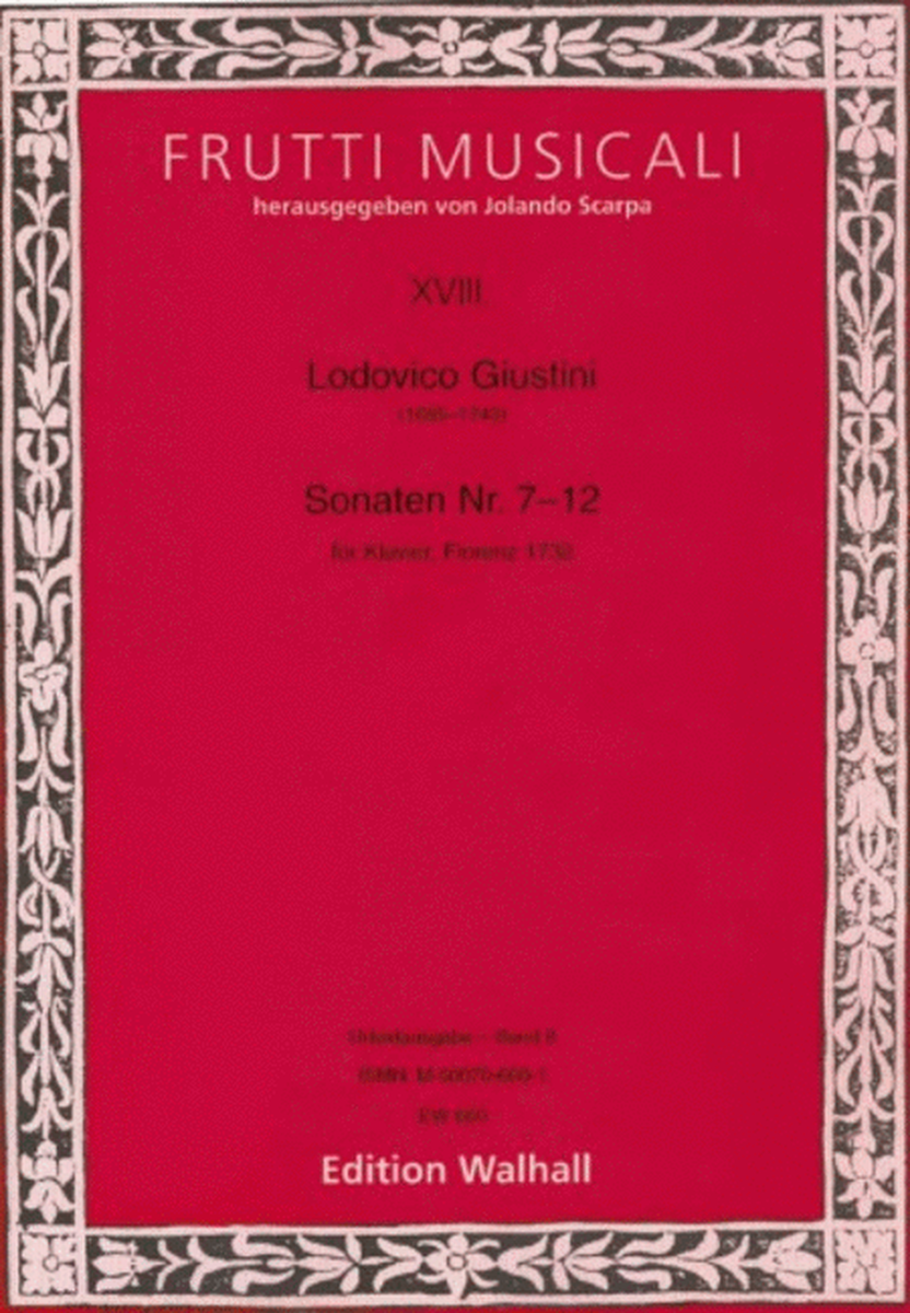 Sonaten op.1, Nr. 7-12