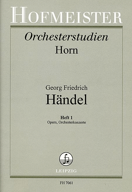 Handel-Studien fur Horn