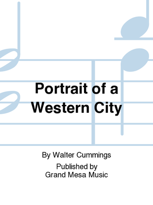 Book cover for Portrait of a Western City