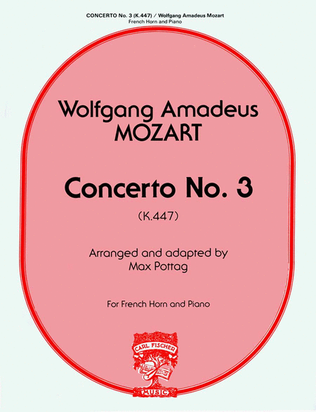 Book cover for Concerto No. 3