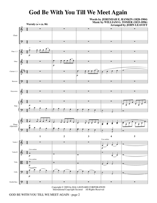 Book cover for God Be With You Till We Meet Again - Full Score