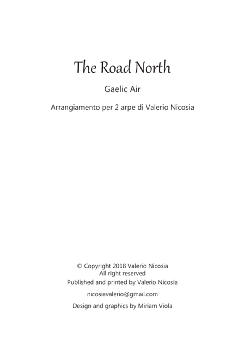 The Road North - Gaelic Air - Arrangement for 2 harps Valerio Nicosia
