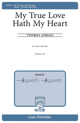 Book cover for My True Love Hath My Heart